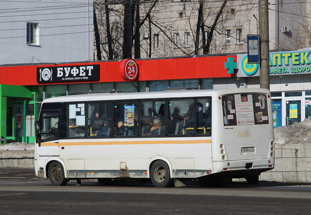 Кировская область, ПАЗ-320412-05 "Вектор" № Х 848 ХН 43