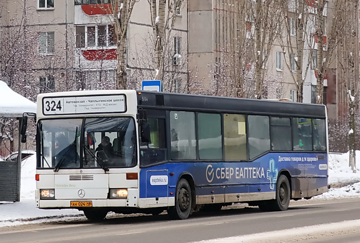 Липецкая область, Mercedes-Benz O405N2 № АН 024 48