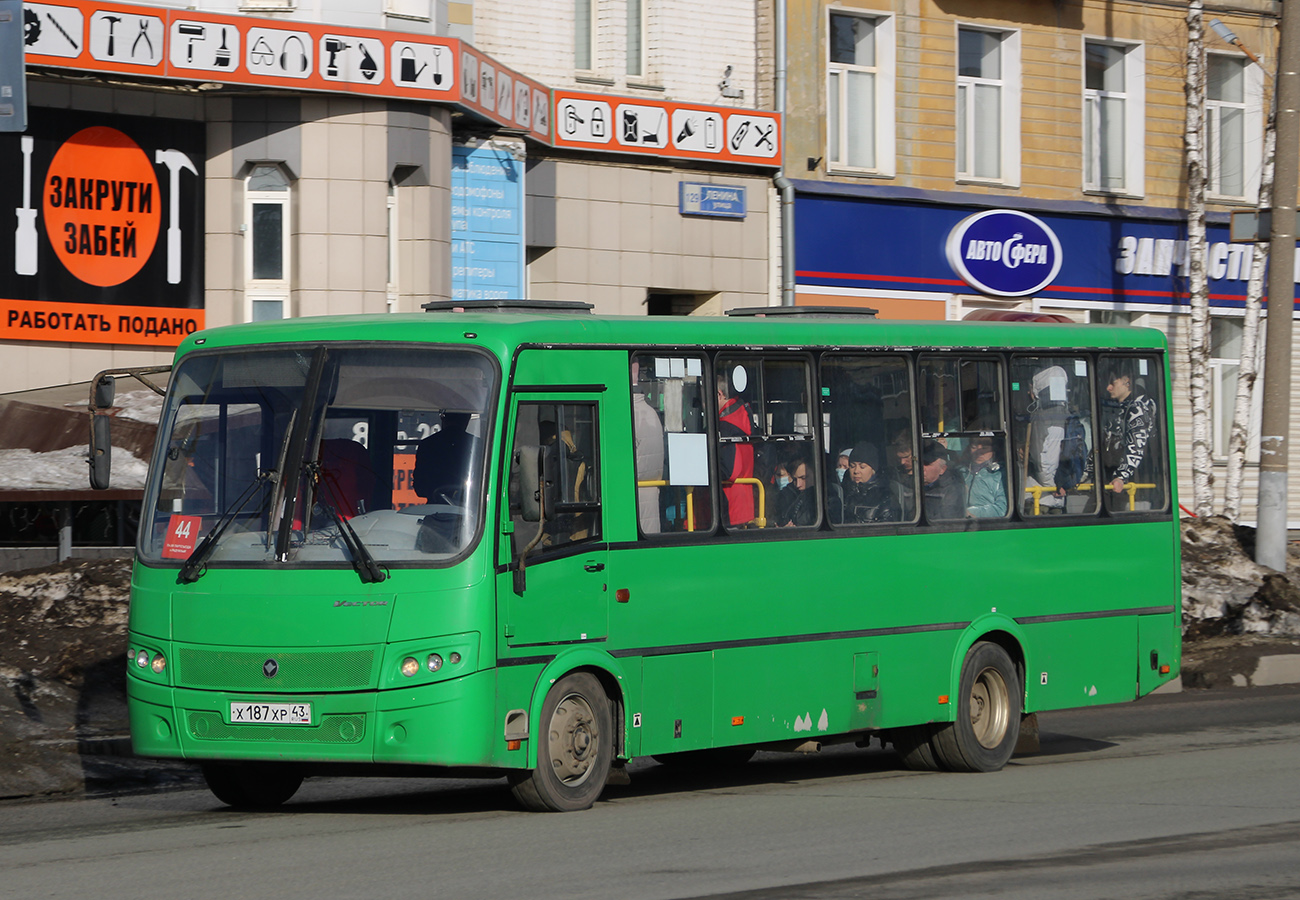 Кировская область, ПАЗ-320414-04 "Вектор" (1-2) № Х 187 ХР 43