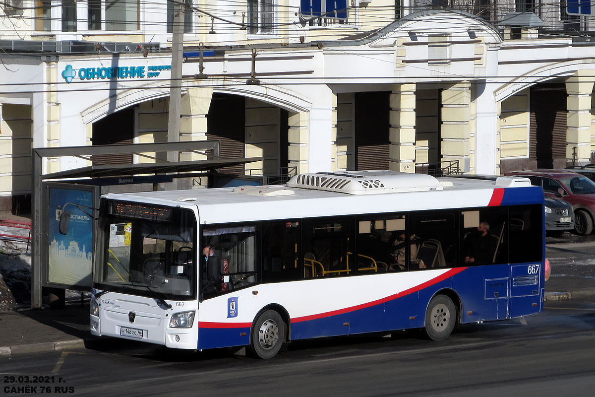 Ярославская область, ЛиАЗ-4292.60 (1-2-0) № 667