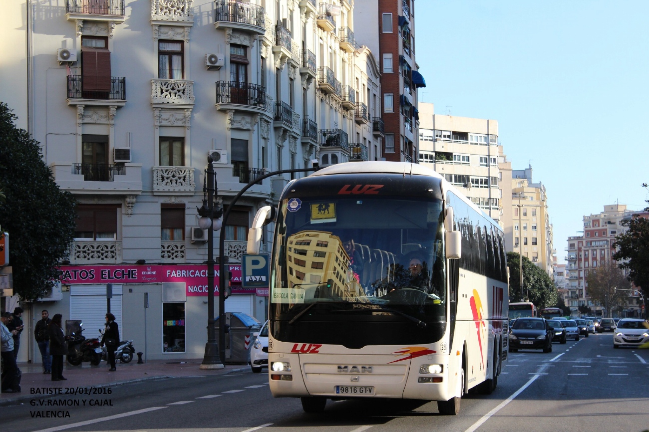 Испания, MAN R08 Lion's Coach L RHC464 L № 286