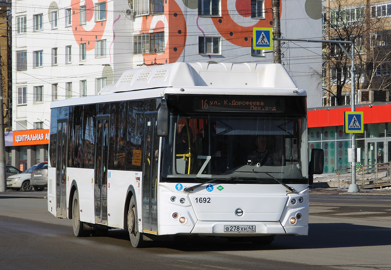 Кировская область, ЛиАЗ-5292.67 (CNG) № х692