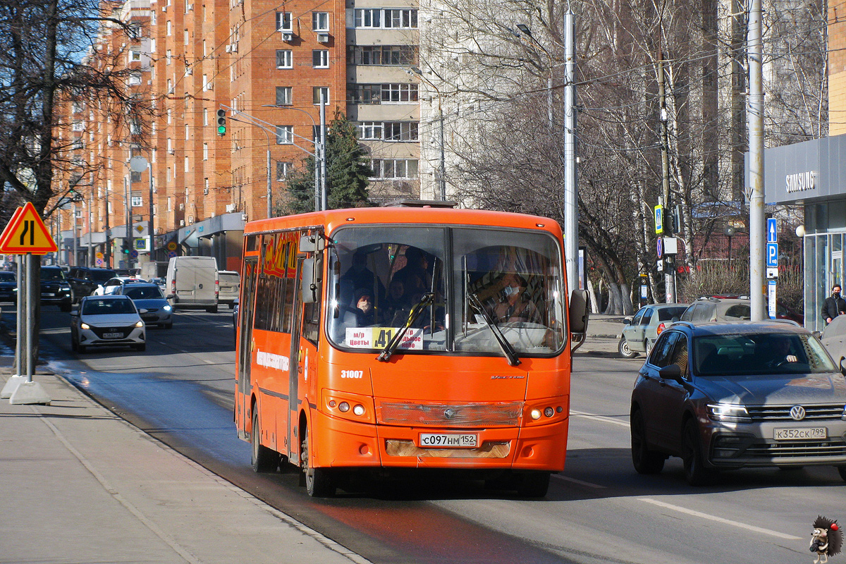 Нижегородская область, ПАЗ-320414-04 "Вектор" № 31007