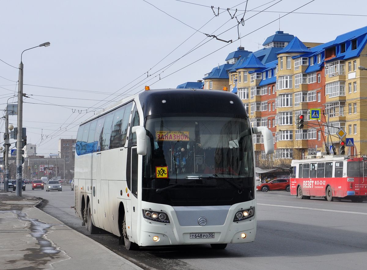 Омская область, Golden Dragon XML6145J23 № Т 648 РО 55