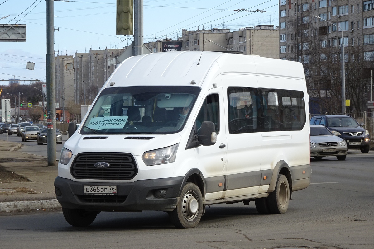 Ярославская область, Ford Transit FBD [RUS] (X2F.ESG.) № Е 365 ОР 76