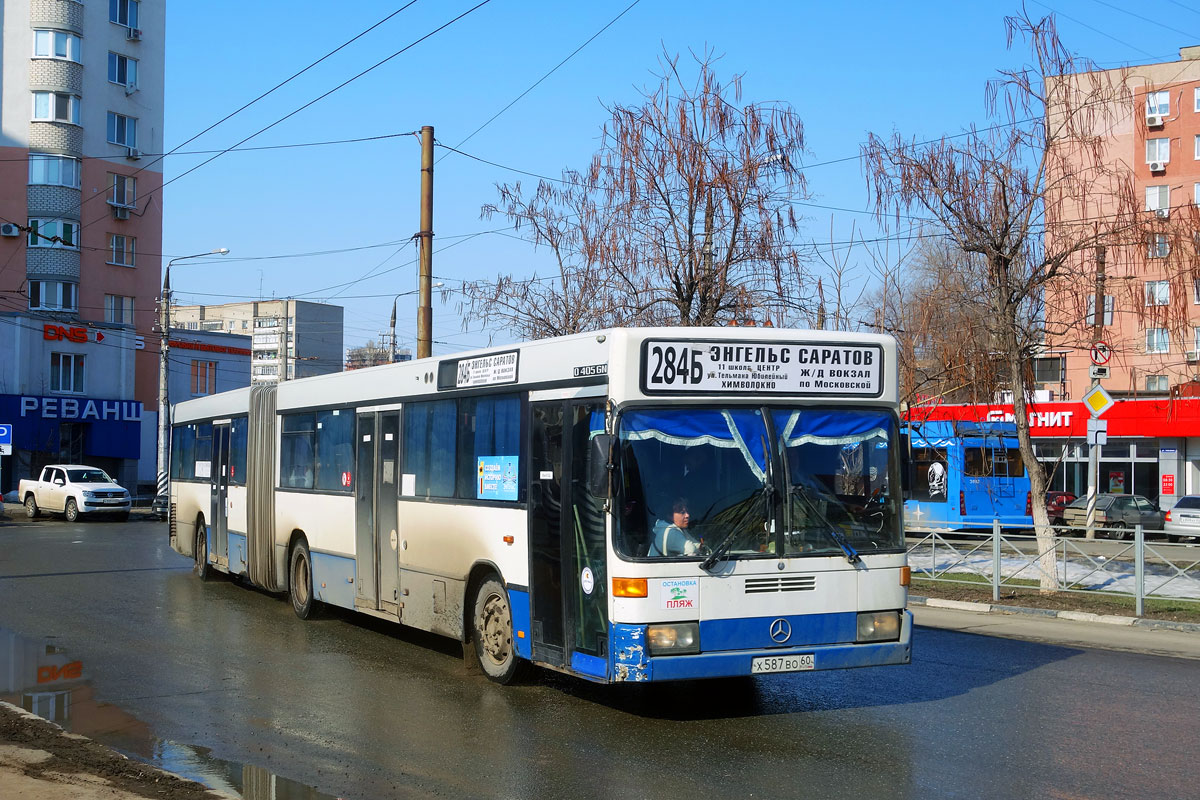 Саратовская область, Mercedes-Benz O405GN № Х 587 ВО 60