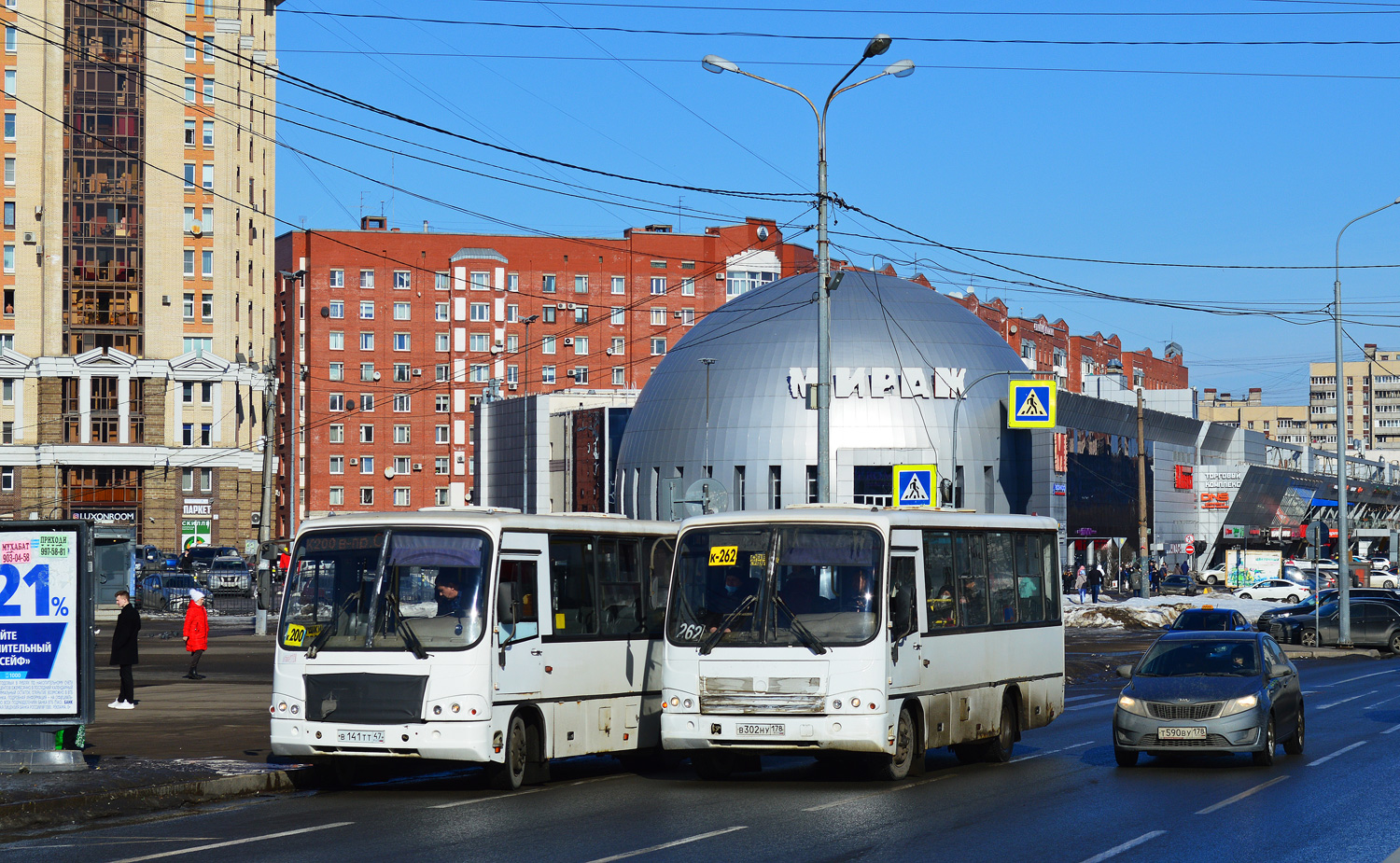 Санкт-Петербург, ПАЗ-320402-05 № В 302 НУ 178