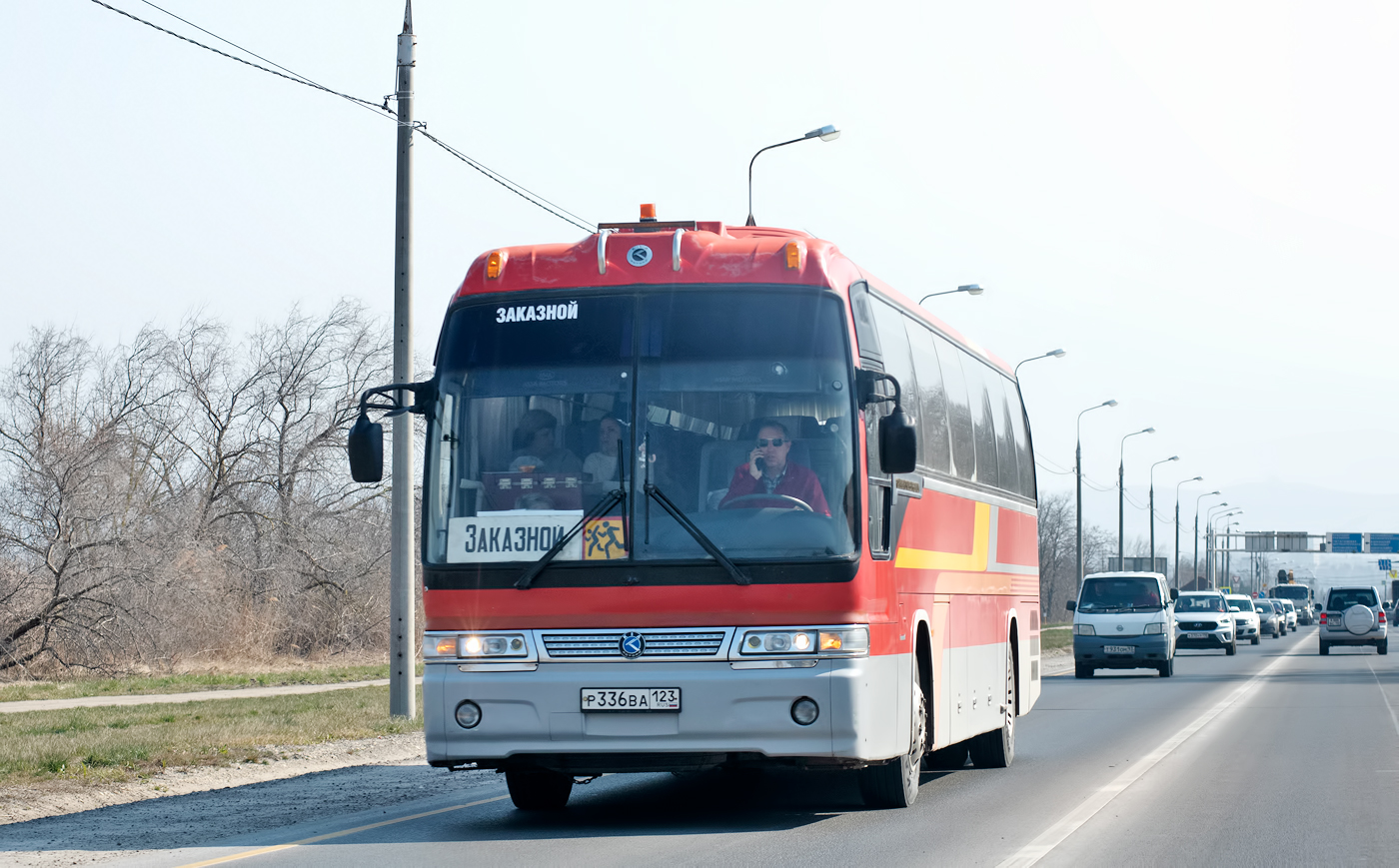 Краснодарский край, Kia Granbird № Р 336 ВА 123