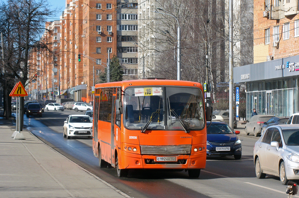 Нижегородская область, ПАЗ-320414-04 "Вектор" № 32026