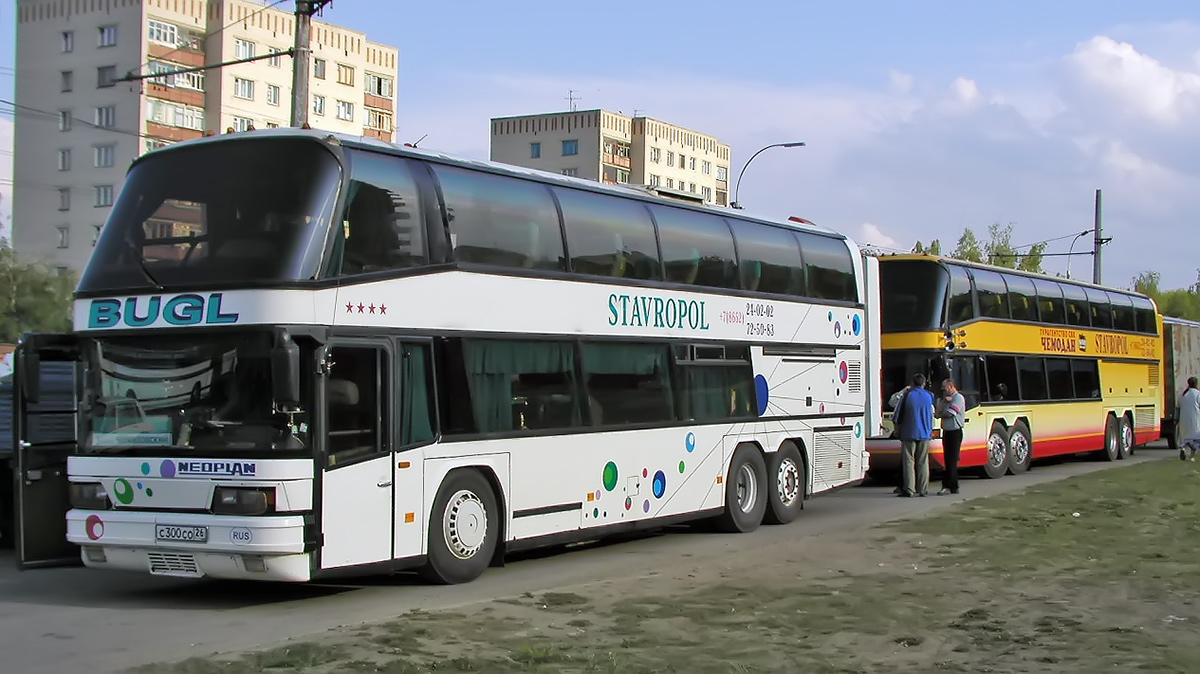 Ставропольский край, Neoplan N122/3 Skyliner № С 300 СО 26; Ставропольский край, Neoplan N128/4 Megaliner № С 999 ТО 26 Ставропольский край, Neoplan N122/3 Skyliner № С 300 СО 26; Ставропольский край, Neoplan N128/4 Megaliner № С 999 ТО 26