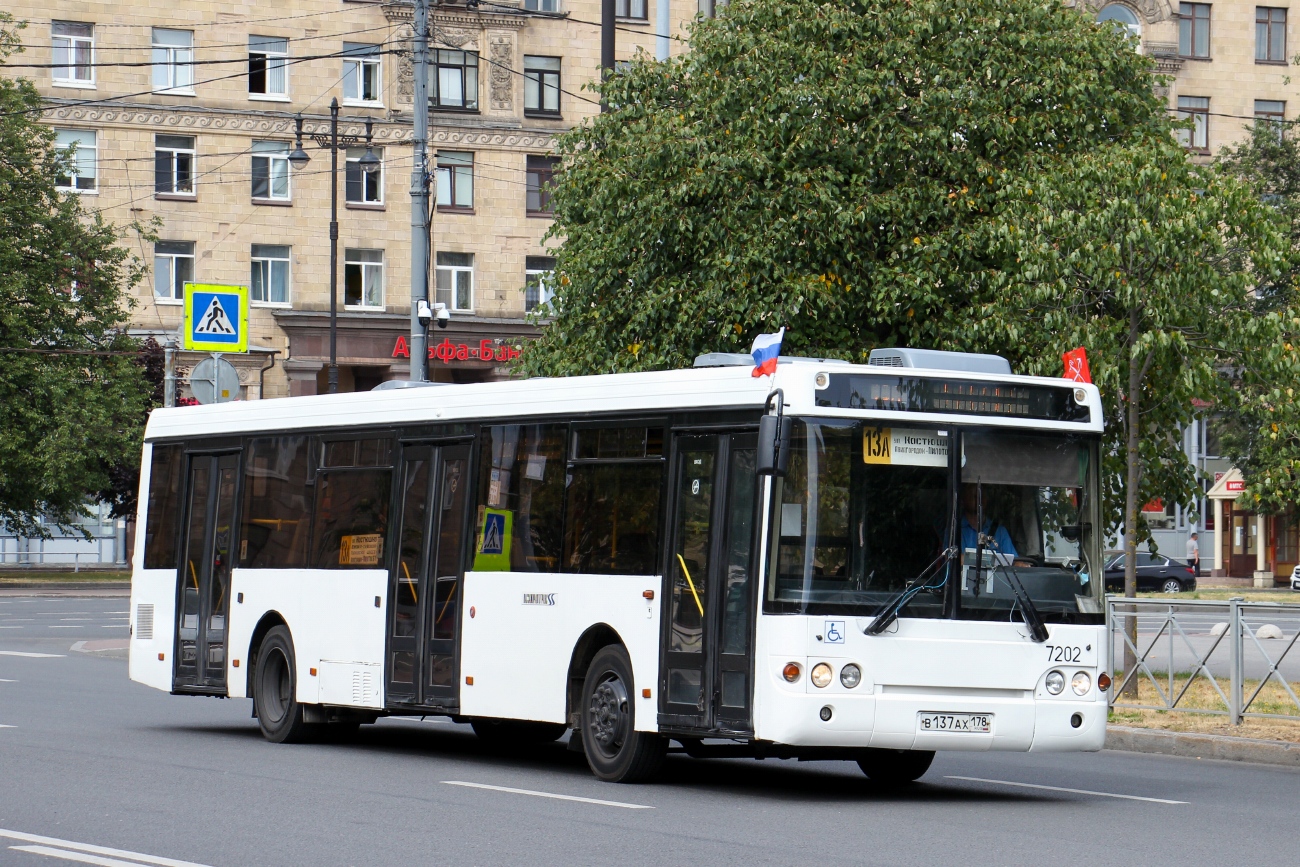 Санкт-Петербург, ЛиАЗ-5292.20 № 7202