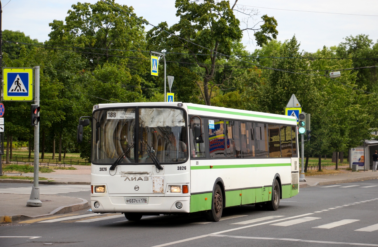 Санкт-Петербург, ЛиАЗ-5293.60 № 3826