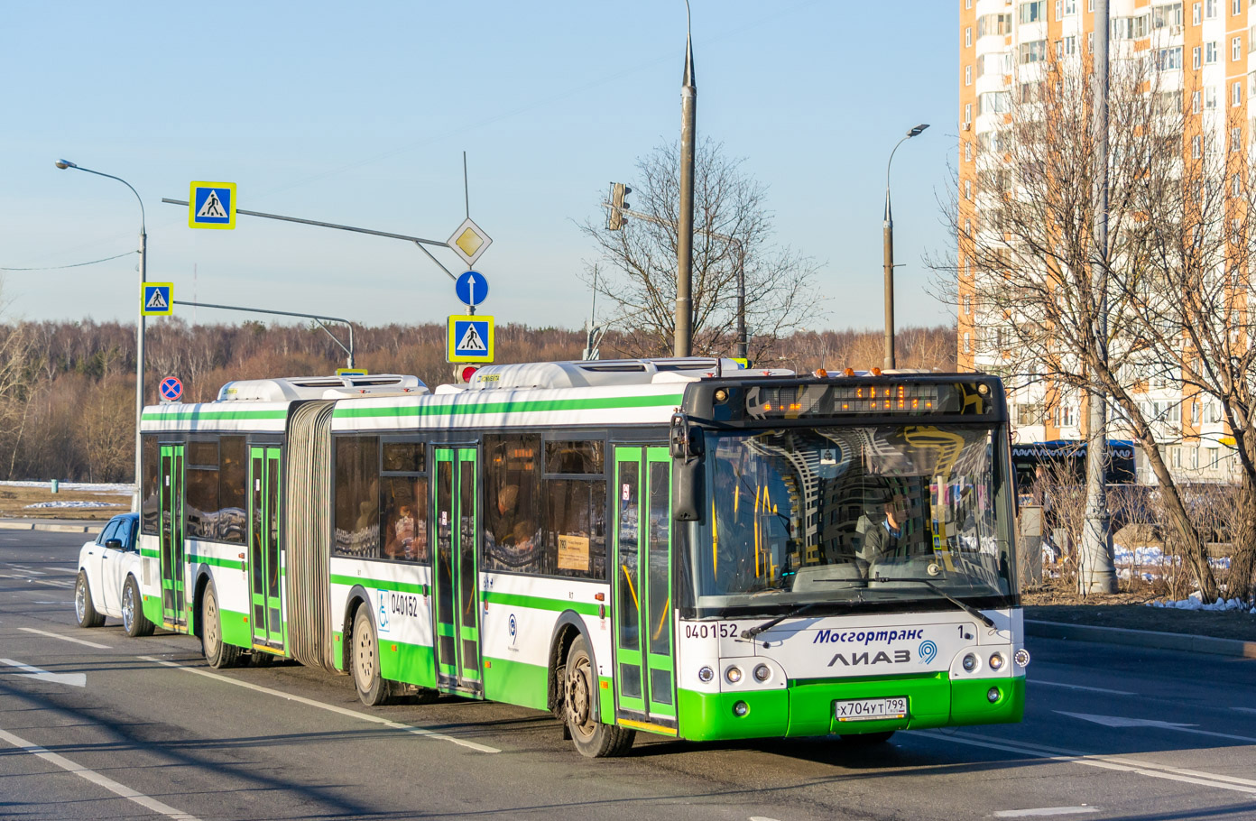 Москва, ЛиАЗ-6213.22 № 040152