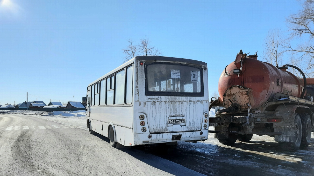 Пермский край, ПАЗ-320412-05 "Вектор" № К 059 ОК 159