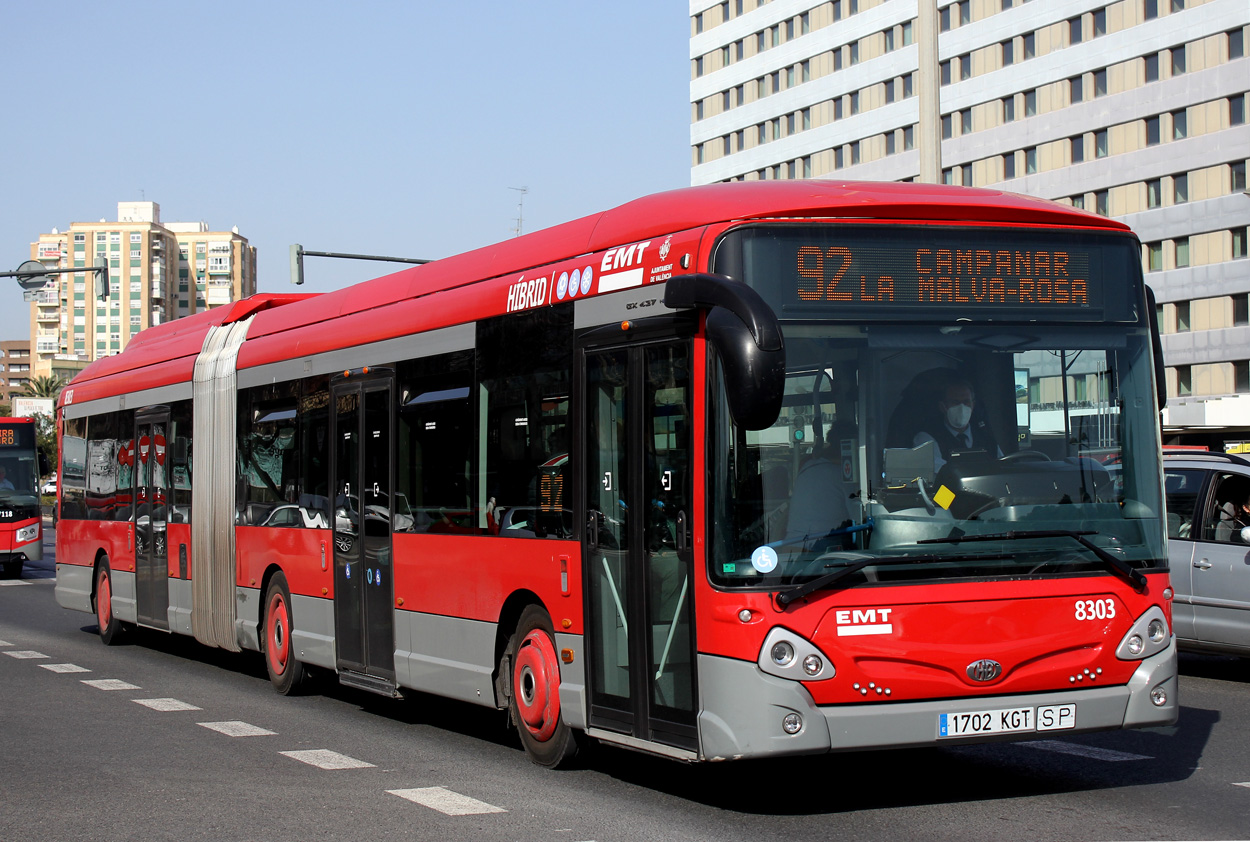 Spain, Heuliez GX437 Hybrid № 8303