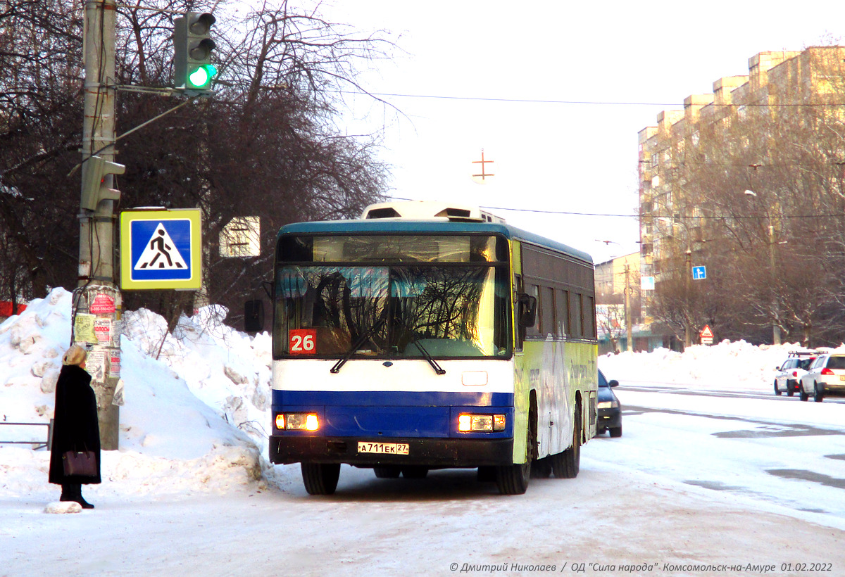 Хабаровский край, Daewoo BS106 Royal City (Busan) № А 711 ЕК 27