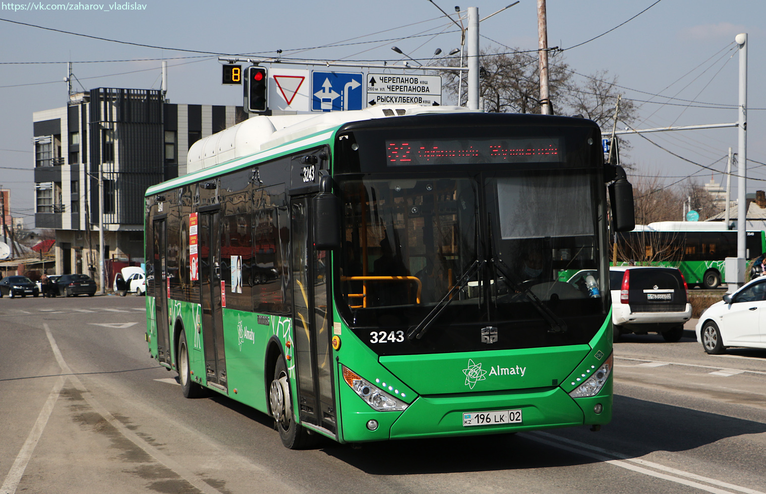 Алматы, Zhong Tong LCK6125HGAN № 3243