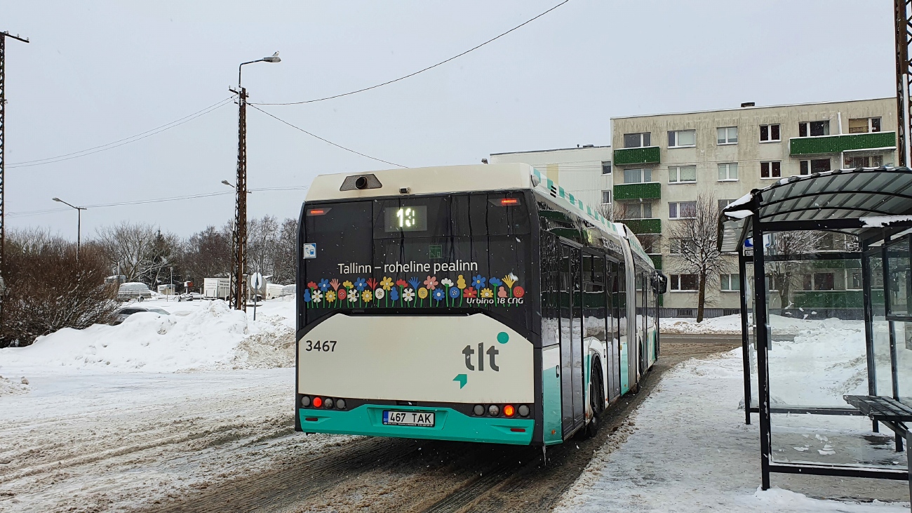 Эстония, Solaris Urbino IV 18 CNG № 3467