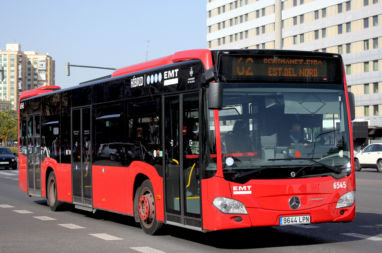 Испания, Mercedes-Benz Citaro C2 hybrid № 6545