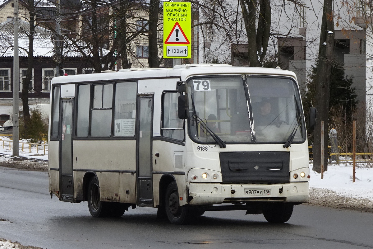 Ярославская область, ПАЗ-320402-05 № 9188