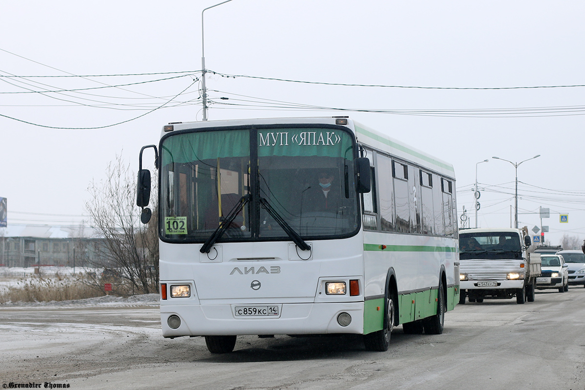 Саха (Якутия), ЛиАЗ-5256.60-01 № С 859 КС 14