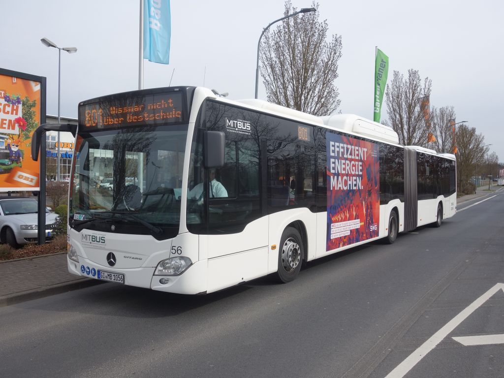 Гессен, Mercedes-Benz Citaro C2 G NGT № 56