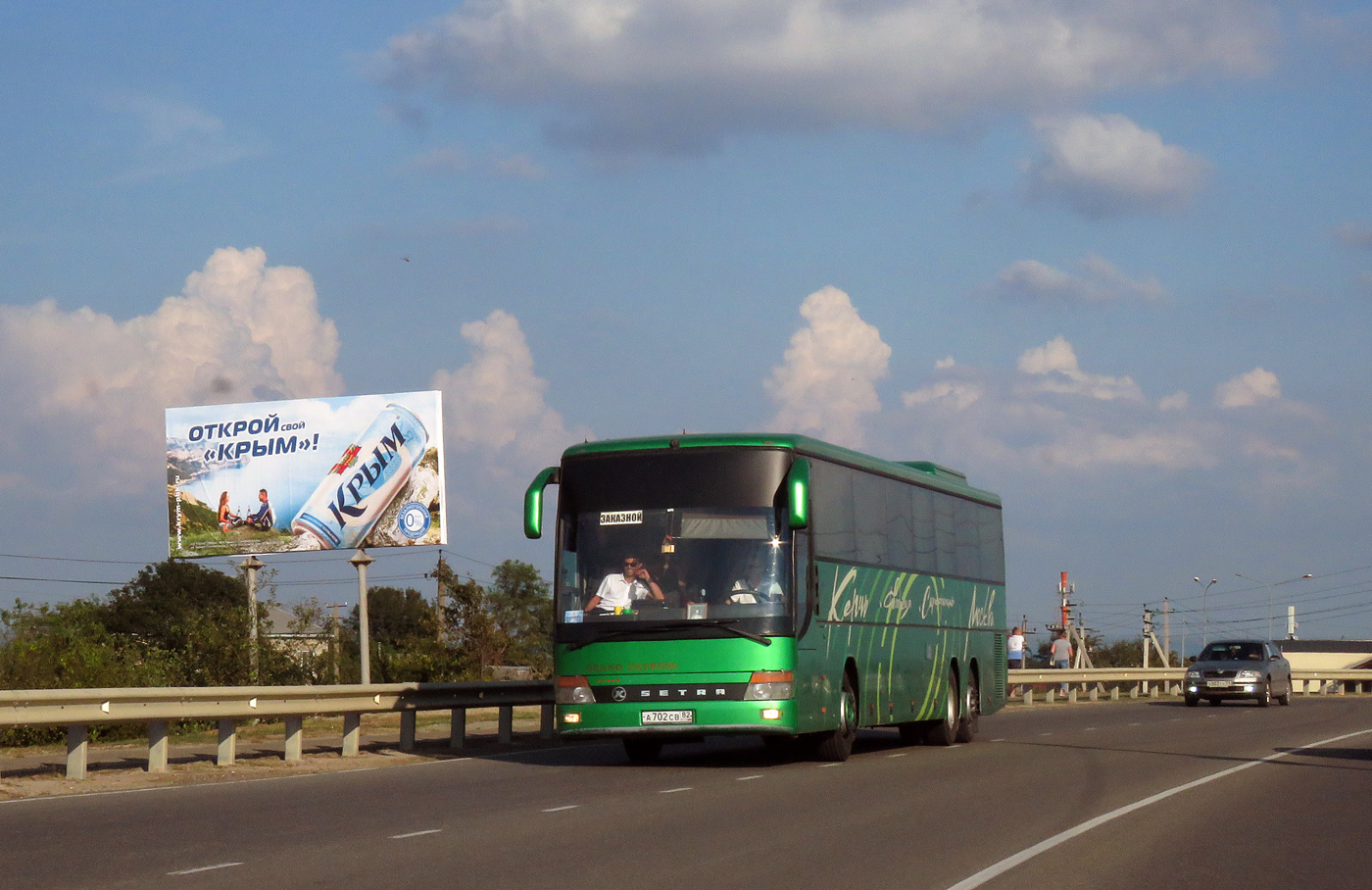Республика Крым, Setra S319GT-HD № А 702 СВ 82