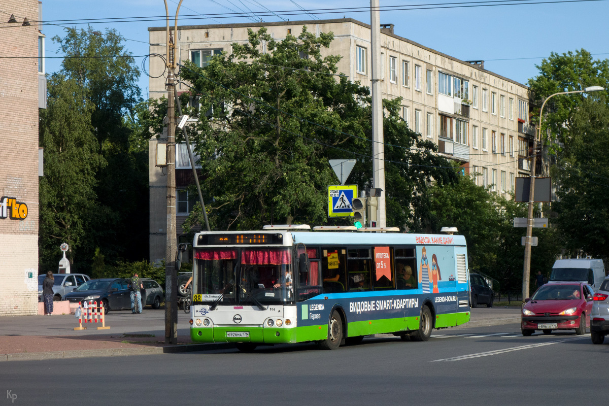 Санкт-Петербург, ЛиАЗ-5292.20 № 324