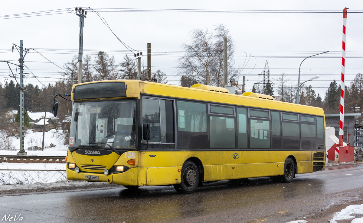 Ленинградская область, Scania OmniLink I (Скания-Питер) № 138