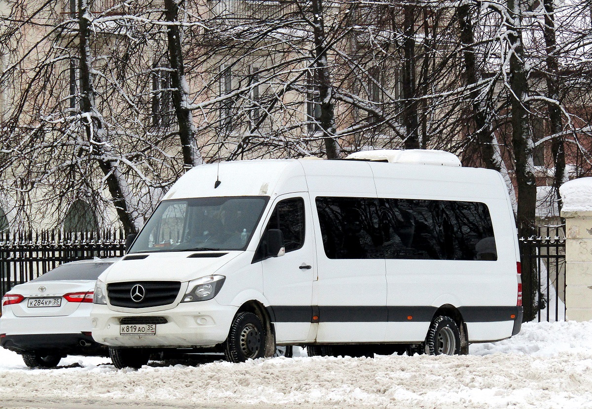 Вологодская область, Луидор-223690 (MB Sprinter) № К 819 АО 35