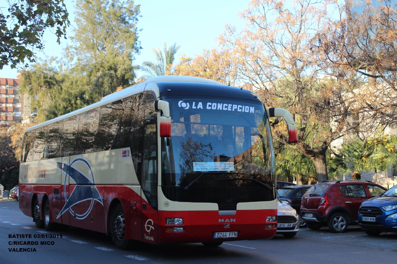 Hiszpania, MAN R08 Lion's Coach L RHC464 L Nr 101