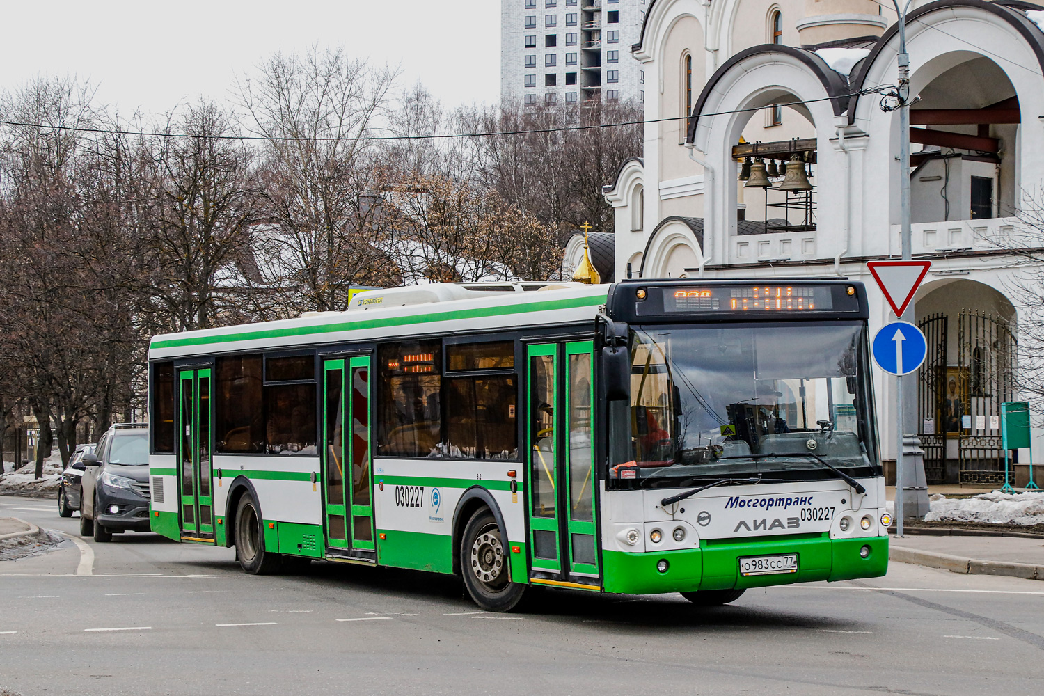 Москва, ЛиАЗ-5292.22 (2-2-2) № 030227