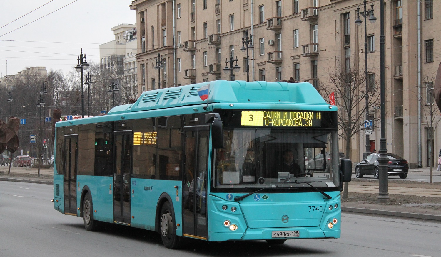 Санкт-Петербург, ЛиАЗ-5292.67 (CNG) № 7740