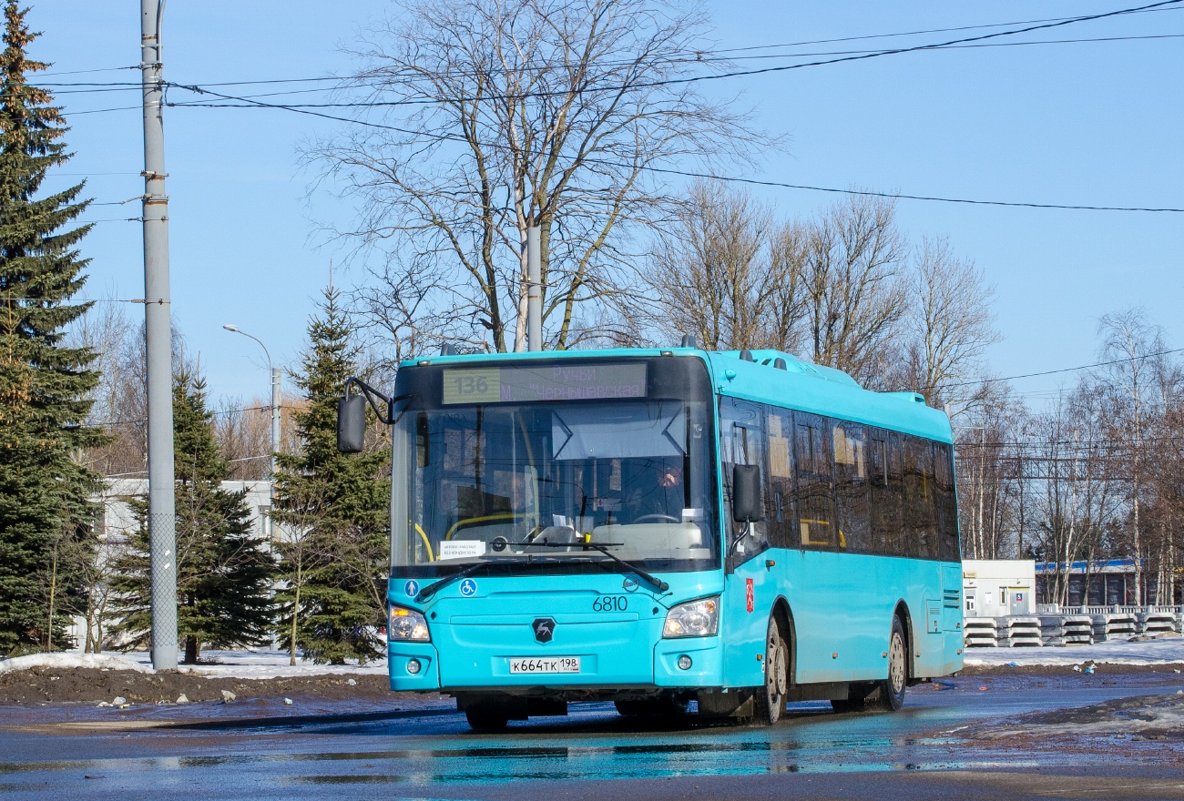 Санкт-Петербург, ЛиАЗ-4292.60 (1-2-1) № 6810