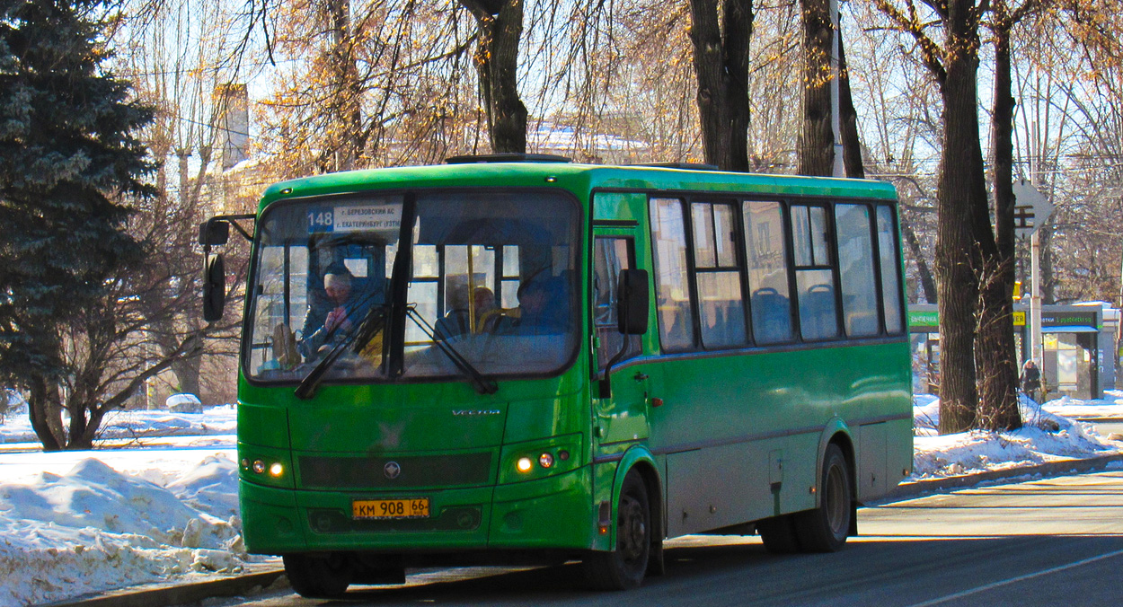 Свердловская область, ПАЗ-320412-04 "Вектор" № КМ 908 66