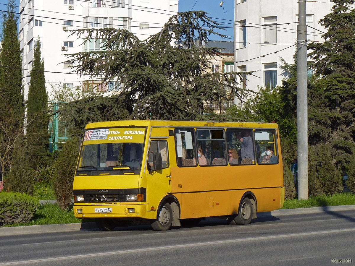 Севастополь, БАЗ-А079.14 "Подснежник" № А 245 АХ 92