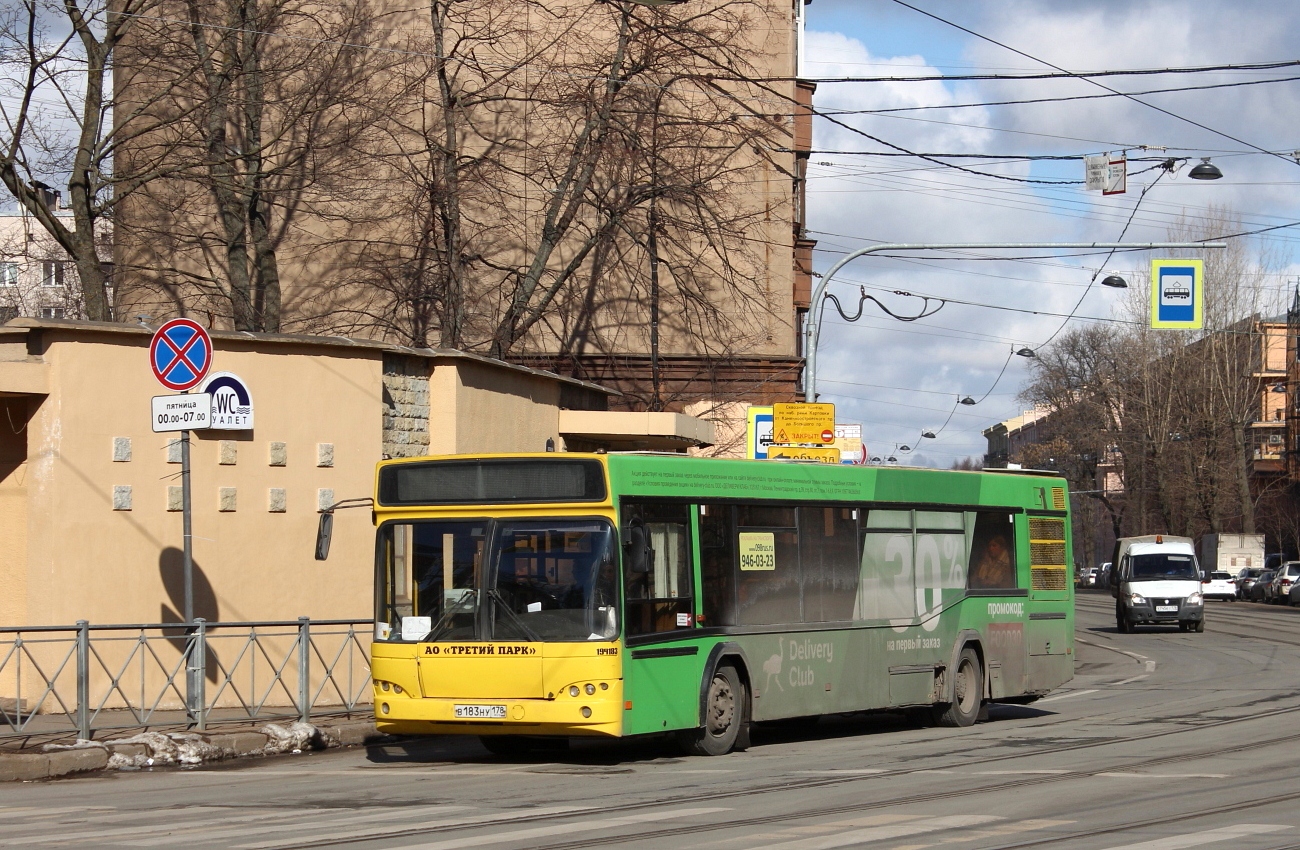 Санкт-Петербург, МАЗ-103.468 № В 183 НУ 178