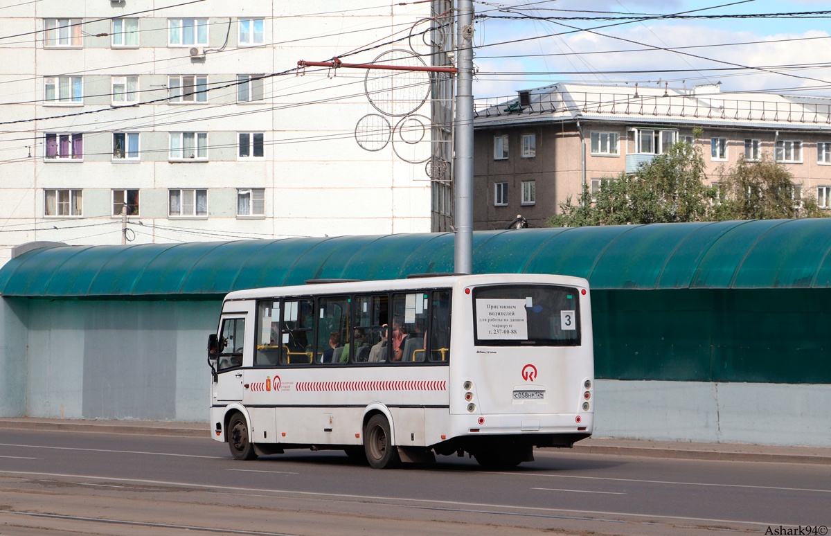 Красноярский край, ПАЗ-320412-05 "Вектор" № С 058 НР 124