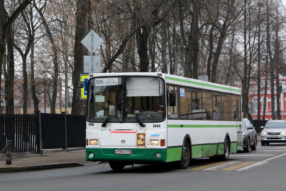 Санкт-Петербург, ЛиАЗ-5293.60 № 3860