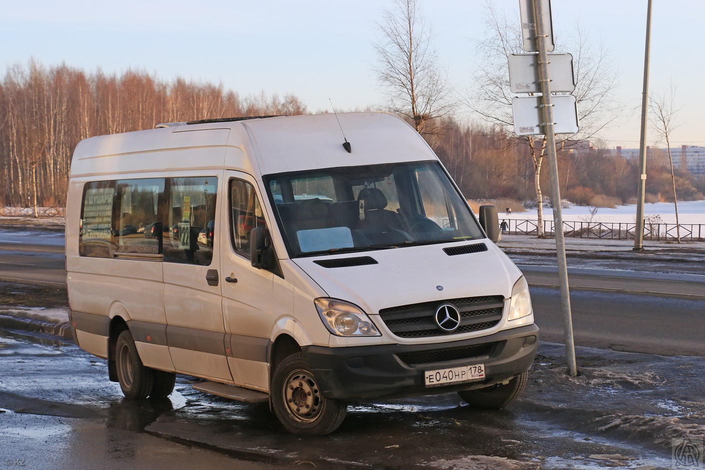 Санкт-Петербург, Луидор-22360C (MB Sprinter) № Е 040 НР 178