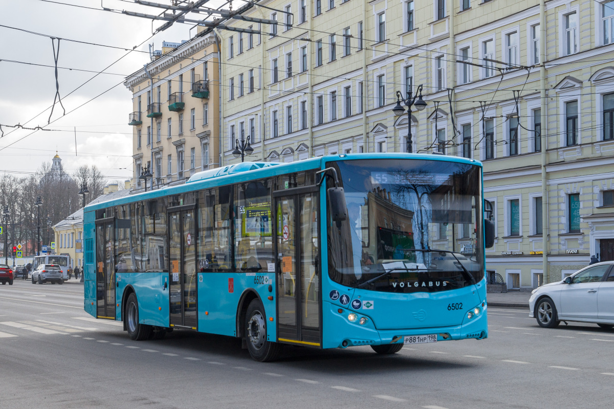 Санкт-Петербург, Volgabus-5270.G4 (LNG) № 6502