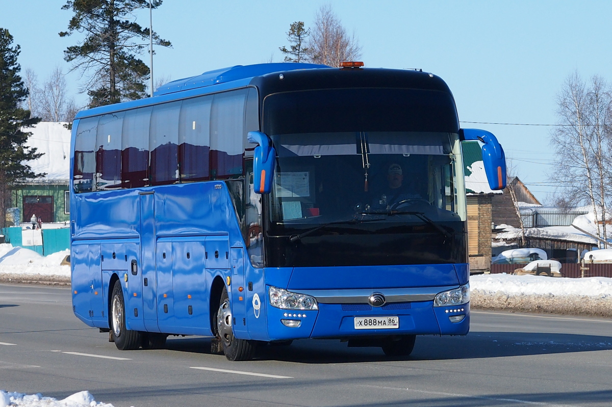 Ханты-Мансийский АО, Yutong ZK6122H9 № Х 888 МА 86