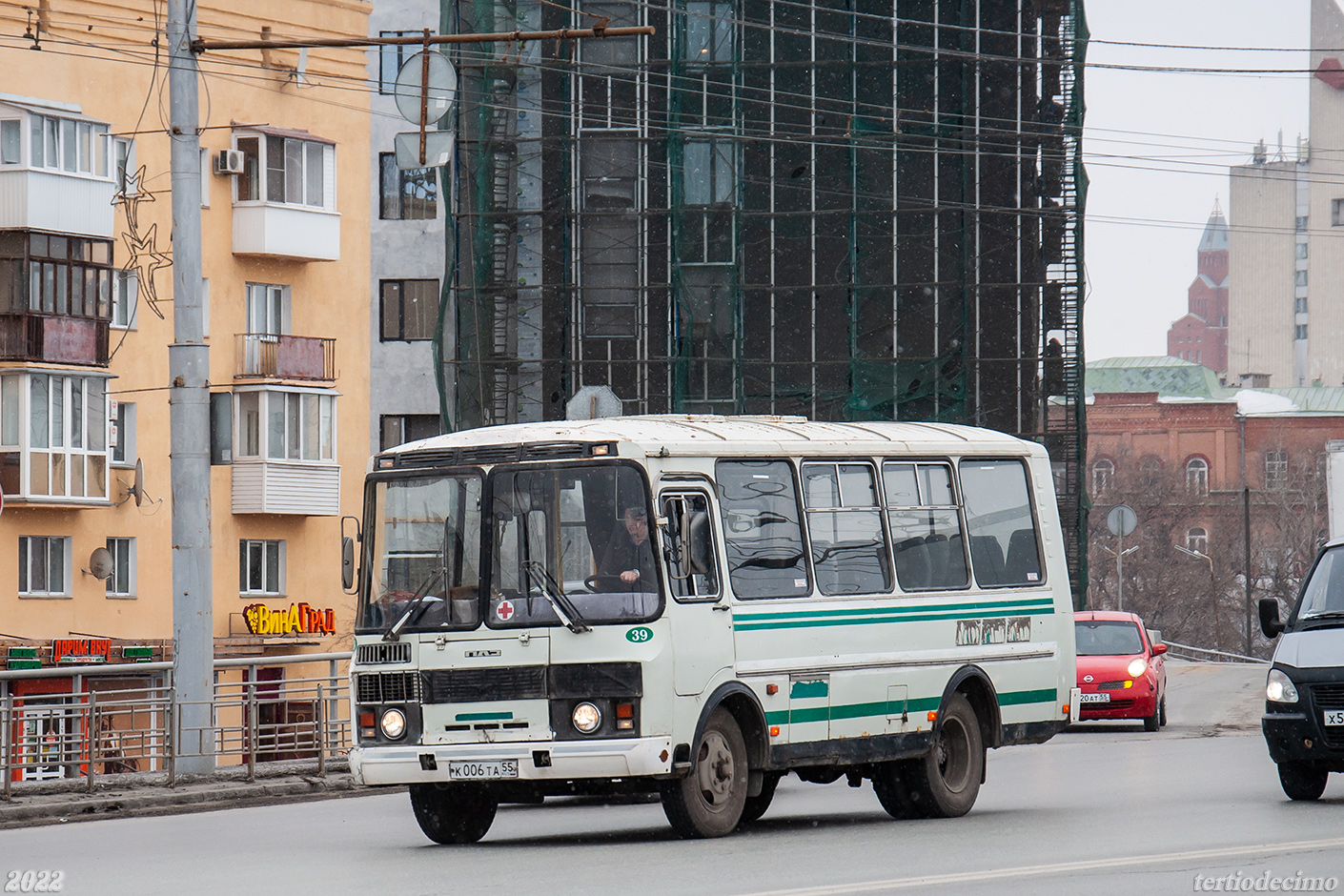 Омская область, ПАЗ-32053 № 39