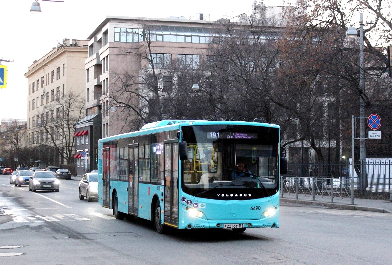 Санкт-Петербург, Volgabus-5270.G4 (LNG) № 6490
