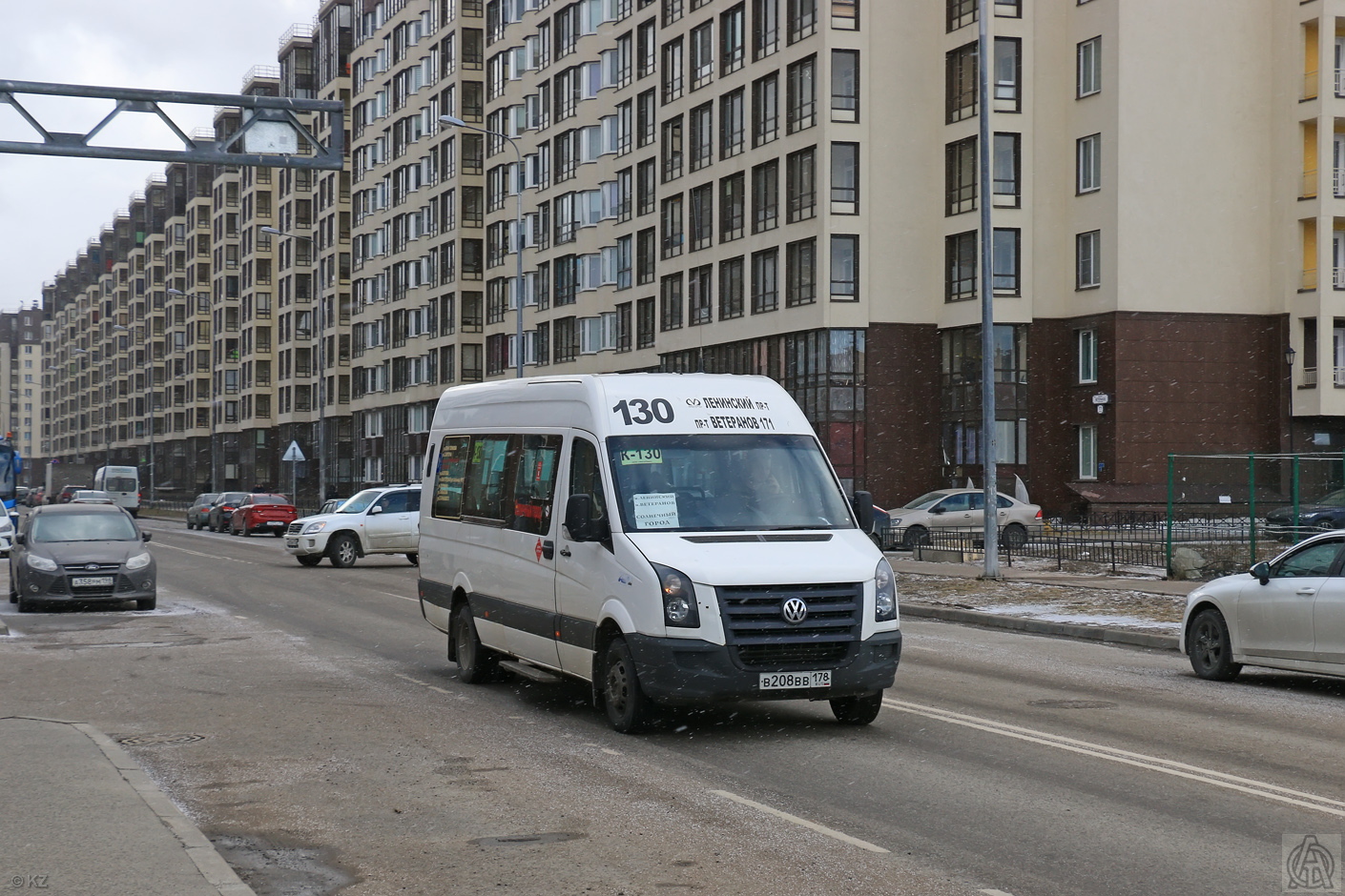 Санкт-Петербург, БТД-2219 (Volkswagen Crafter) № В 208 ВВ 178