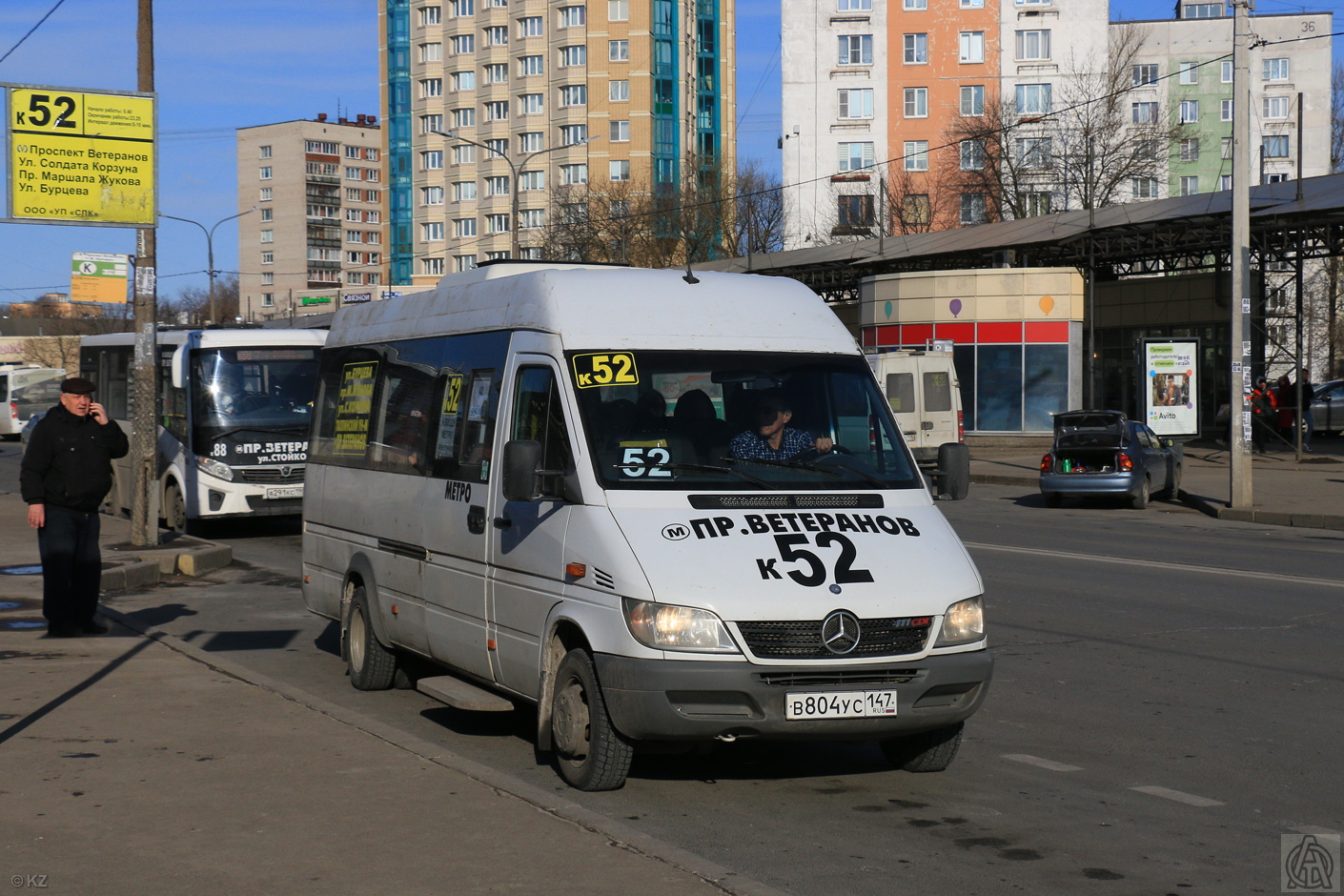 Санкт-Петербург, Луидор-223237 (MB Sprinter Classic) № В 804 УС 147