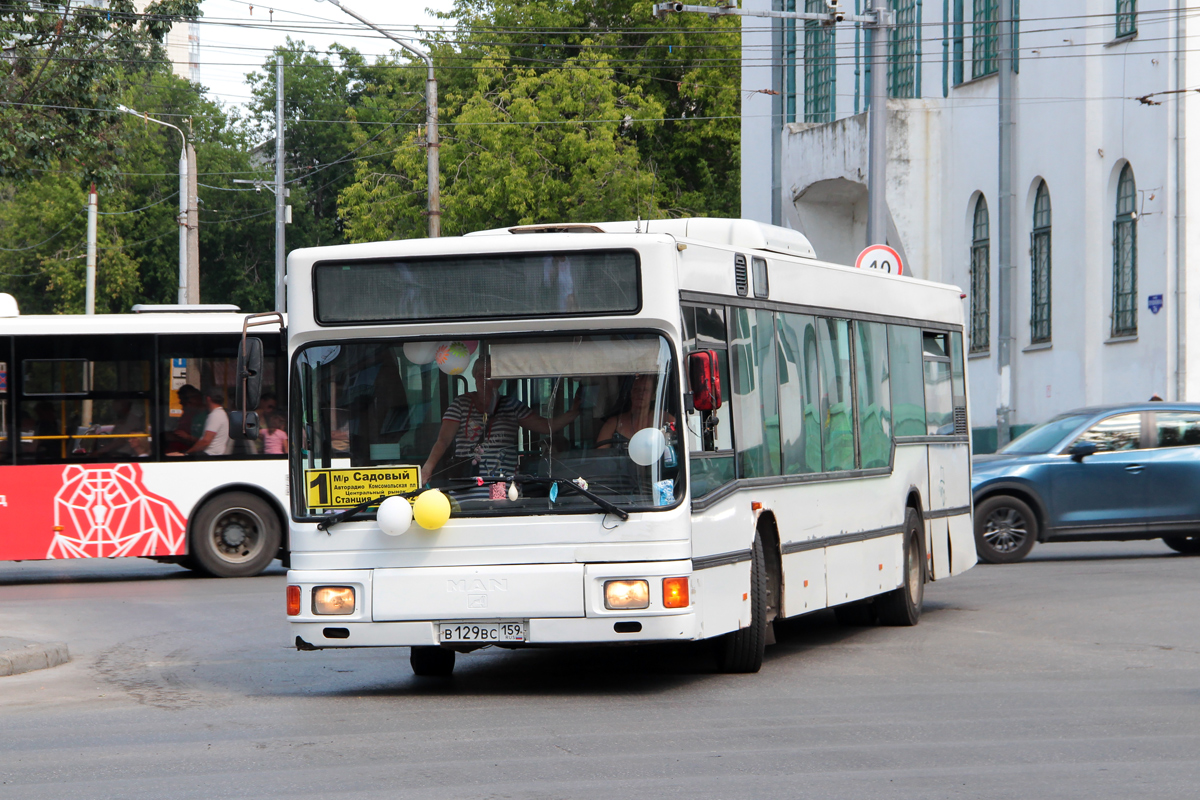 Пермский край, MAN A10 NL262 № В 129 ВС 159