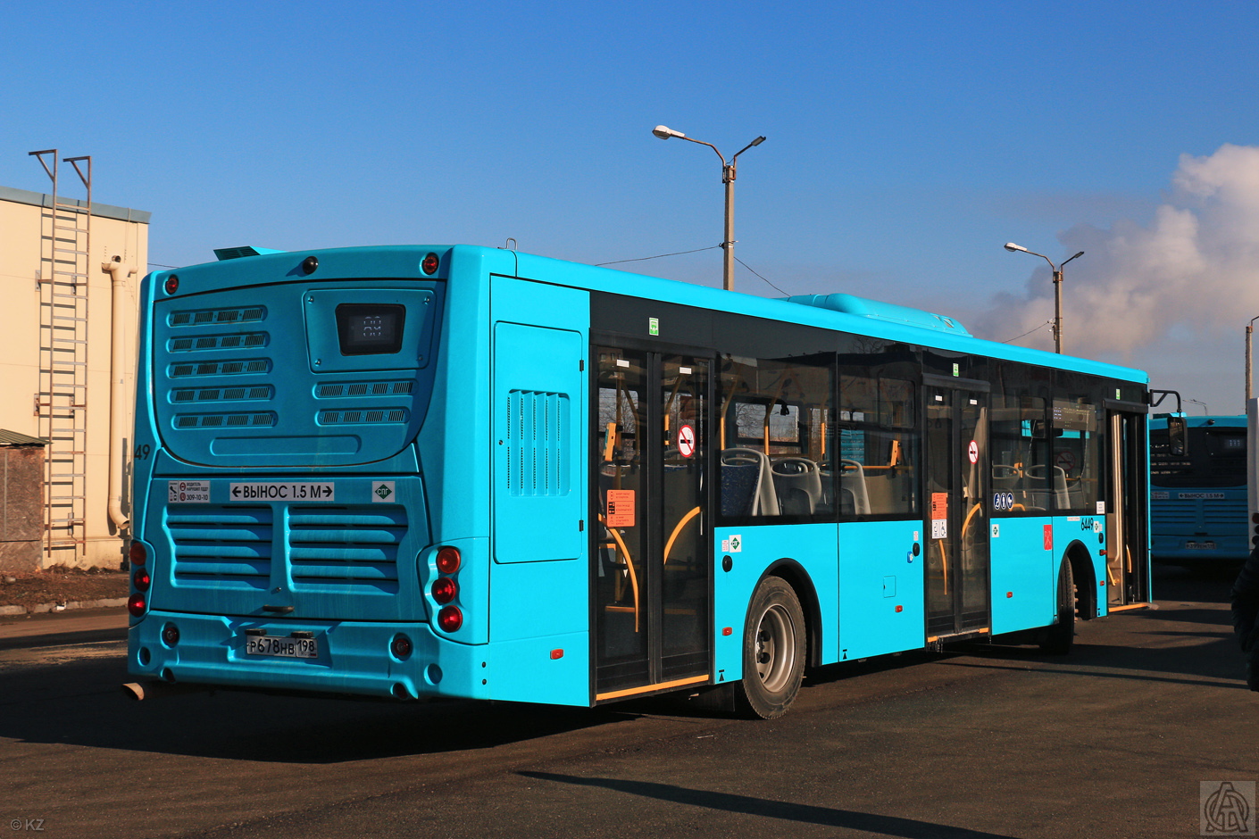 Sankt Petersburg, Volgabus-5270.G2 (LNG) Nr. 6449