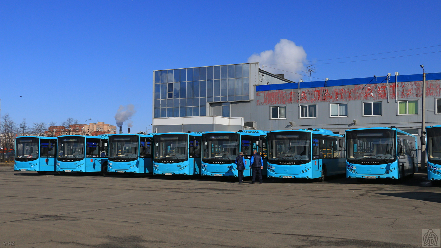 Petrohrad, Volgabus-5270.G2 (LNG) č. 6270; Petrohrad — Bus stations