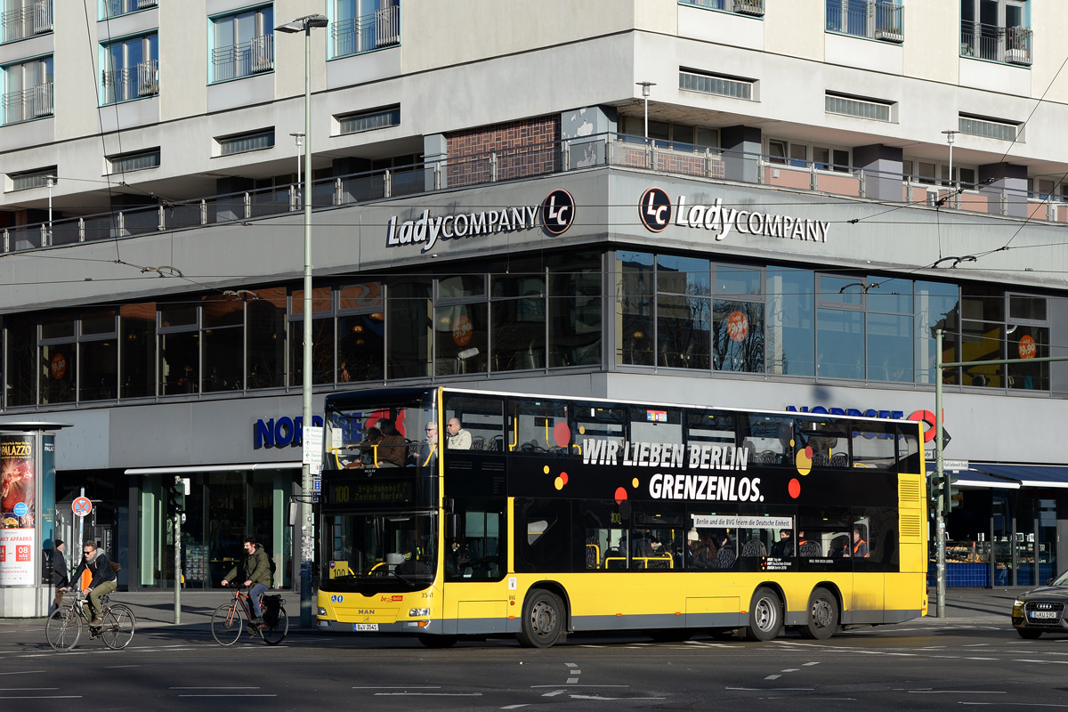Берлин, MAN A39 Lion's City DD ND323 № 3541